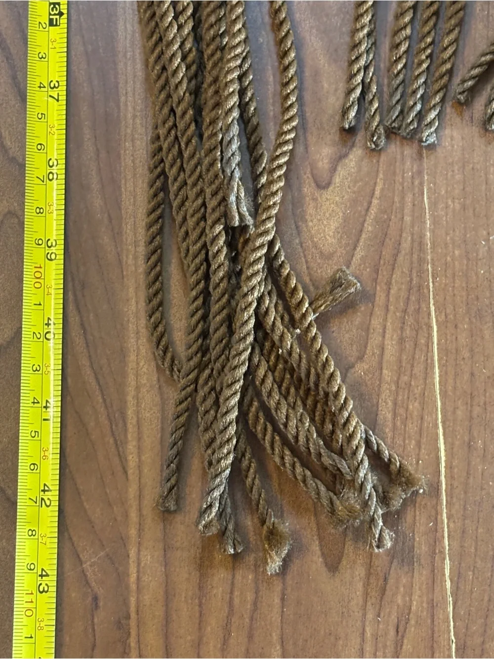 Vintage Macrame Wall Hanging with Sand Dollar Accent
